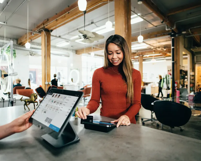 Direct-to-consumer brand preparing online orders